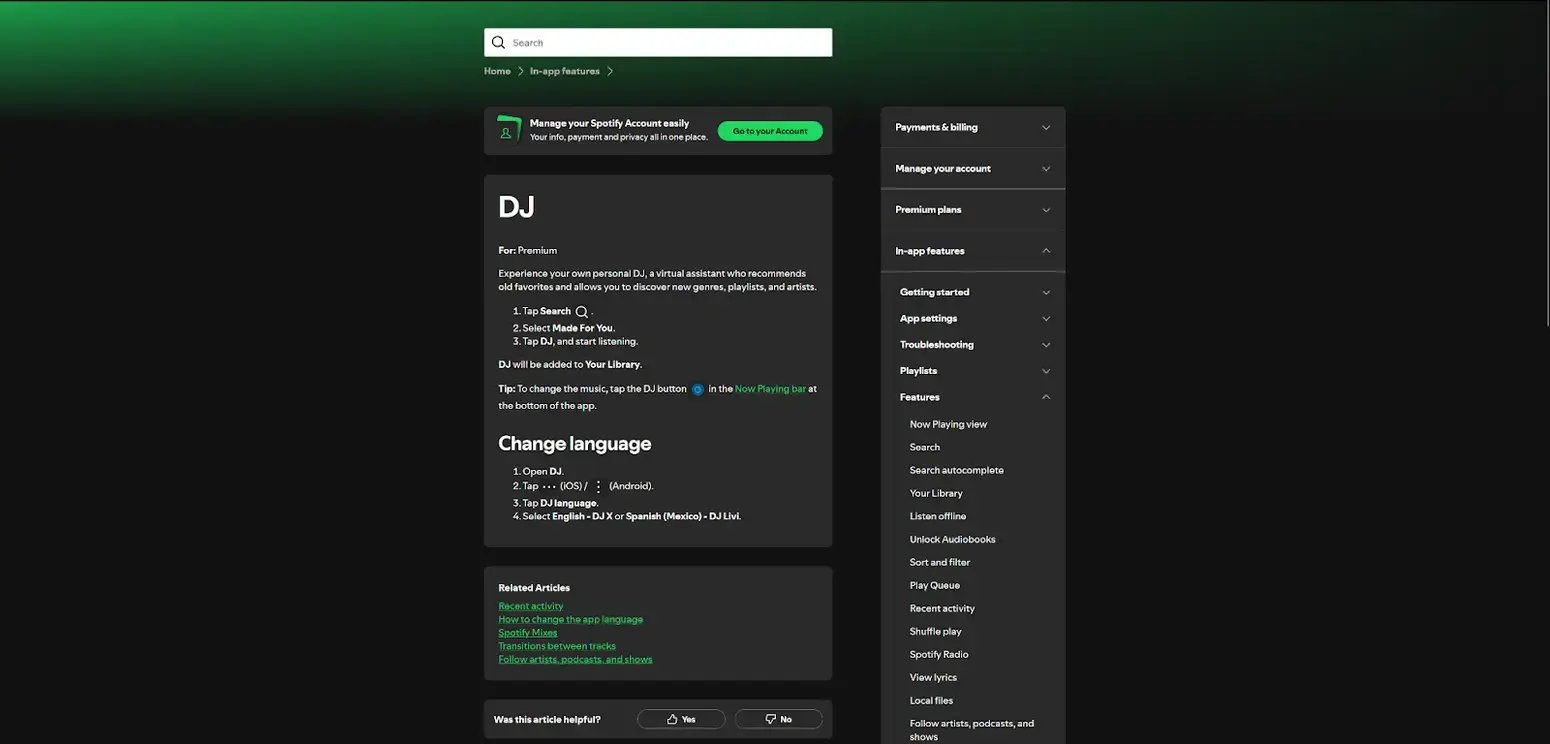 spotify ai dj