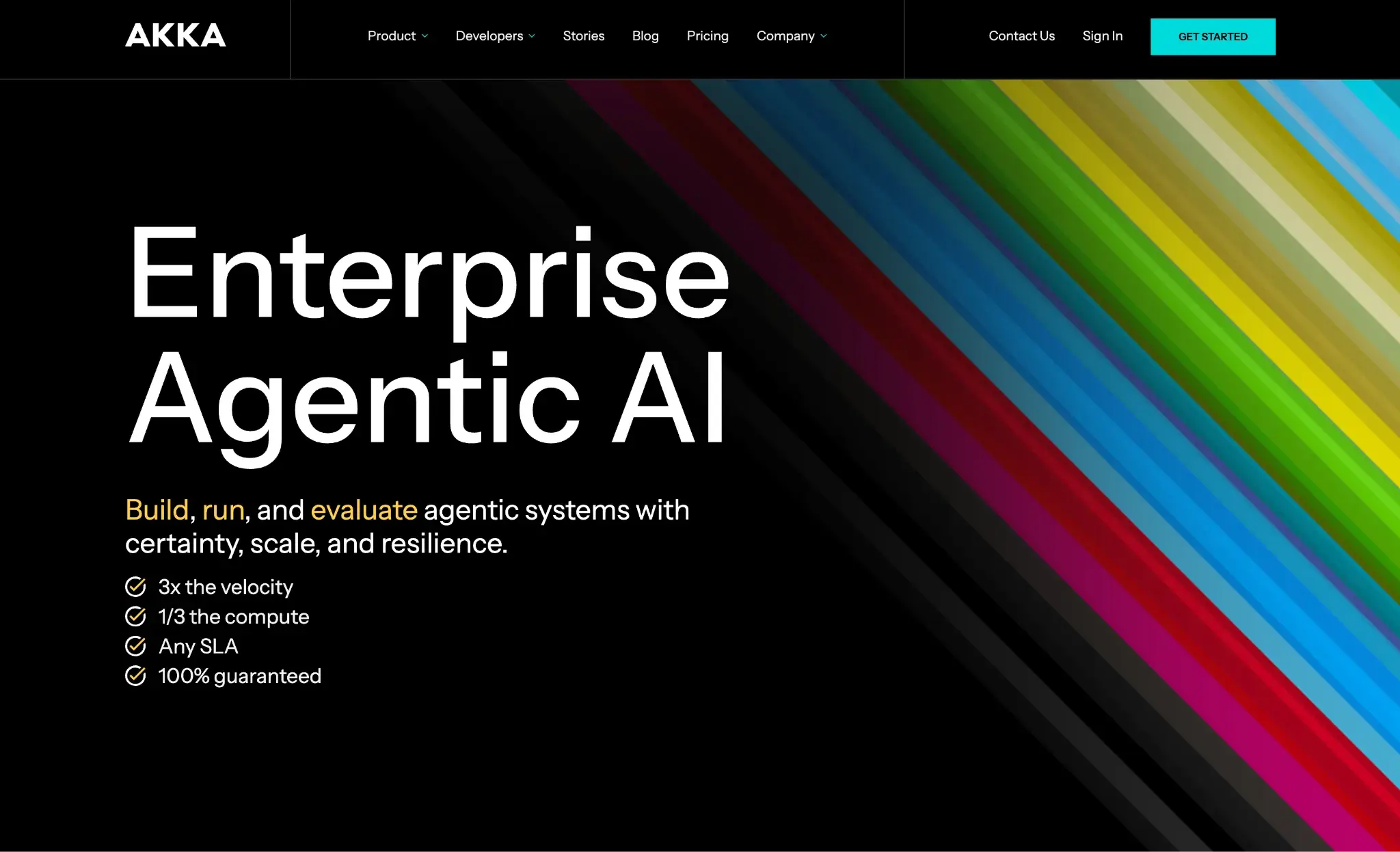 Akka enterprise agentic AI platform